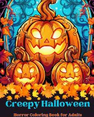 CREEPY HALLOWEEN de Adult Coloring Books