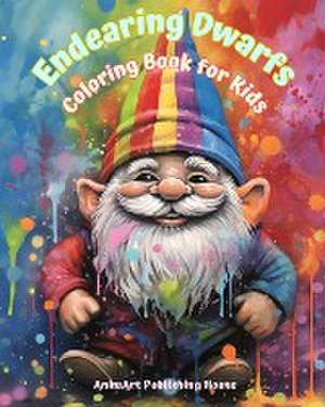 Endearing Dwarfs | Coloring Book for Kids | Fun and Creative Scenes from the Magic Forest | Ideal Gift for Children de Animart Publishing House