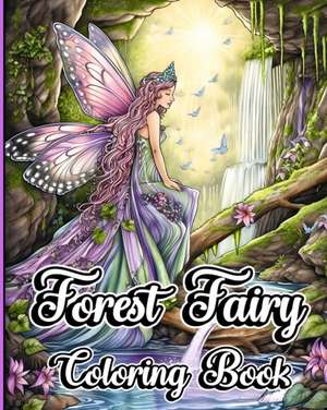 Forest Fairy Coloring Book de Sophia Caleb