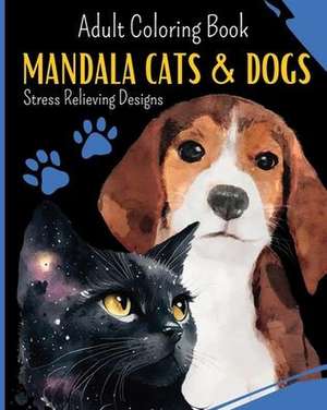 Mandala CATS and DOGS de Wonderful Press