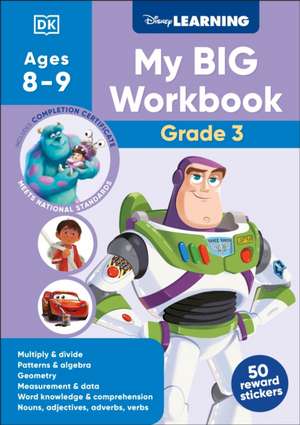 Disney Learning Big Workbook Grade 3 de Dk
