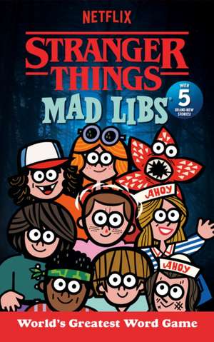 Stranger Things Mad Libs de Gabriella Degennaro