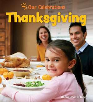 Thanksgiving de Dona Herweck Rice