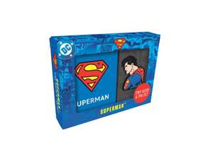 DC Comics: Superman Tiny Book and Pin Set de Insight Editions