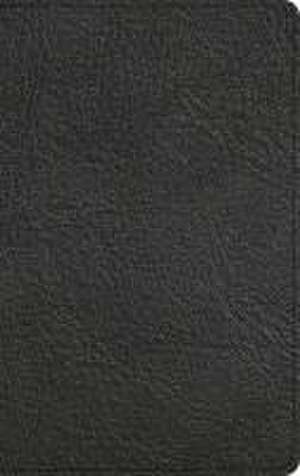 NASB Single-Column Personal Size Bible, Holman Handcrafted Collection, Black Premium Goatskin de Holman Bible Publishers