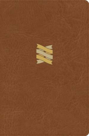 CSB Connecting Scripture New Testament, Brown Leathertouch de Csb Bibles By Holman