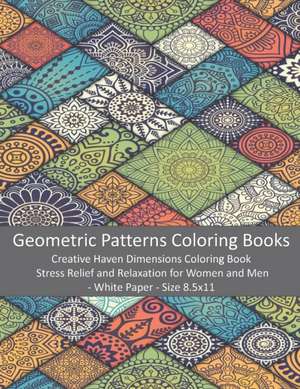 Geometric Patterns Coloring Books de Mira