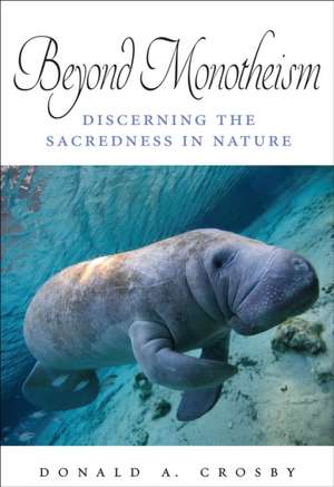 Beyond Monotheism de Donald A. Crosby