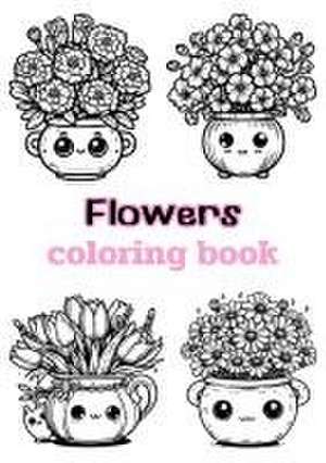 Flowers coloring book de Beccanica K