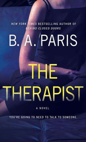 The Therapist de B A Paris