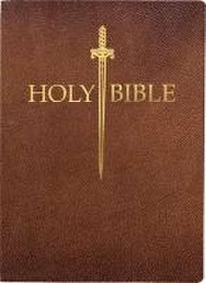 KJV Sword Bible, Large Print, Acorn Bonded Leather, Thumb Index de Whitaker House