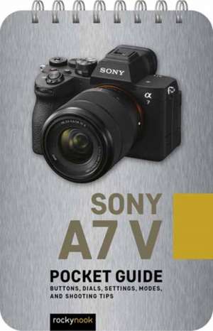 Sony a7 V: Pocket Guide de Rocky Nook