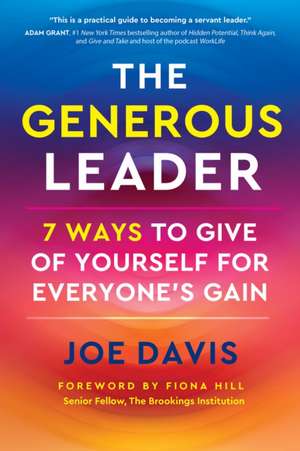 The Generous Leader de Joe Davis