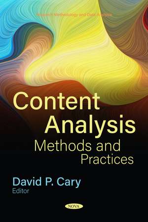 Content Analysis: Methods and Practices de David P. Cary