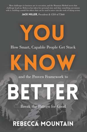 You Know Better de Rebecca Mountain