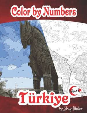 Color by Number Türkiye Volume I de Stacy Bledsoe