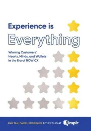 Experience Is Everything de Eng Tan