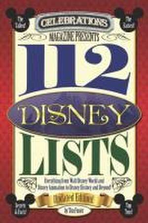 112 Disney Lists 2023 Edition de Tim Foster