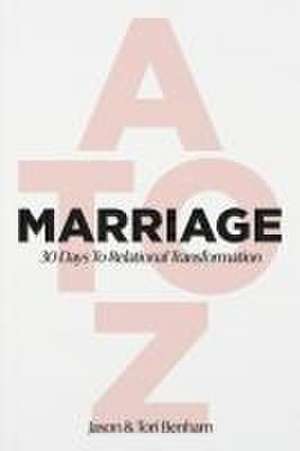 MARRIAGE A to Z de Jason Benham