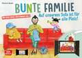 Bunte Familie: Auf unserem Sofa ist für alle Platz. Mix-Max-Spiel für Kinder ab 2