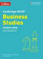 Cambridge Igcse(r) Business Studies Student Book