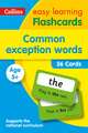 Collins Easy Learning Ks1 - Common Exception Words Flashcards