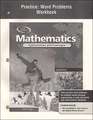 Mathematics: Applications and Concepts, Course 2, Practice: Word Problems Workbook