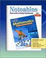 Mathematics: Applications and Concepts, Course 2, Noteables: Interactive Study Notebook with Foldables