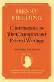 Henry Fielding: Contributions to The Champion, and Related Writings