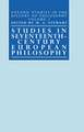 Studies in Seventeenth-Century European Philosophy