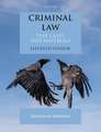 Criminal Law: Text, Cases, and Materials