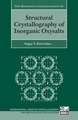 Structural Crystallography of Inorganic Oxysalts