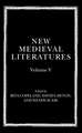 New Medieval Literatures: Volume V