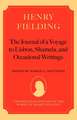 Henry Fielding - The Journal of a Voyage to Lisbon, Shamela, and Occasional Writings