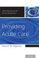 Providing Acute Care