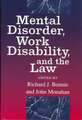 Mental Disorder, Work Disability, and the Law