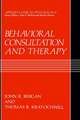 Behavioral Consultation and Therapy: An Individual Guide