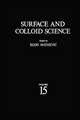 Surface and Colloid Science