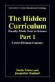 The Hidden Curriculum - Faculty Made Tests in Science: Part 1: Lower-Division Courses Part 2: Upper-Division Courses