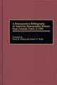 A Retrospective Bibliography of American Demographic History from Colonial Times to 1983