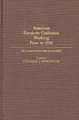 American Furniture Craftsmen Working Prior to 1920: An Annotated Bibliography