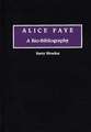 Alice Faye: A Bio-Bibliography