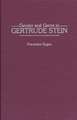 Gender and Genre in Gertrude Stein