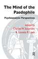 The Mind of the Paedophile: Psychoanalytic Perspectives