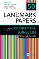 50 Landmark Papers every Colorectal Surgeon Should Know