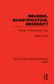 Meaning, Quantification, Necessity: Themes in Philosophical Logic