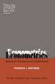 Econometrics: Statistical Foundations and Applications