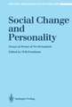 Social Change and Personality: Essays in Honor of Nevitt Sanford