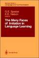 The Many Faces of Imitation in Language Learning