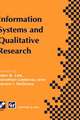 Information Systems and Qualitative Research: Proceedings of the IFIP TC8 WG 8.2 International Conference on Information Systems and Qualitative Research, 31st May–3rd June 1997, Philadelphia, Pennsylvania, USA